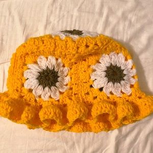 Harry Styles Inspired Crochet Bucket Hat